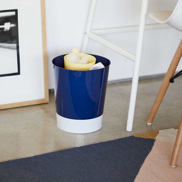 alvi Papelera MrRecycle Color amarillo Recipiente auxiliar para separar residuos domésticos Se puede