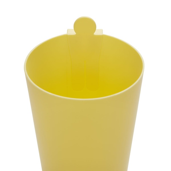 alvi Papelera MrRecycle Color amarillo Recipiente auxiliar para separar residuos domésticos Se puede