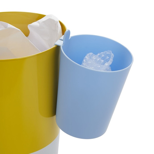 alvi Papierkorb MrRecycle Blau Farbe Hilfsbehälter Hausmüll zu trennen Es kann hung innerhalb oder a