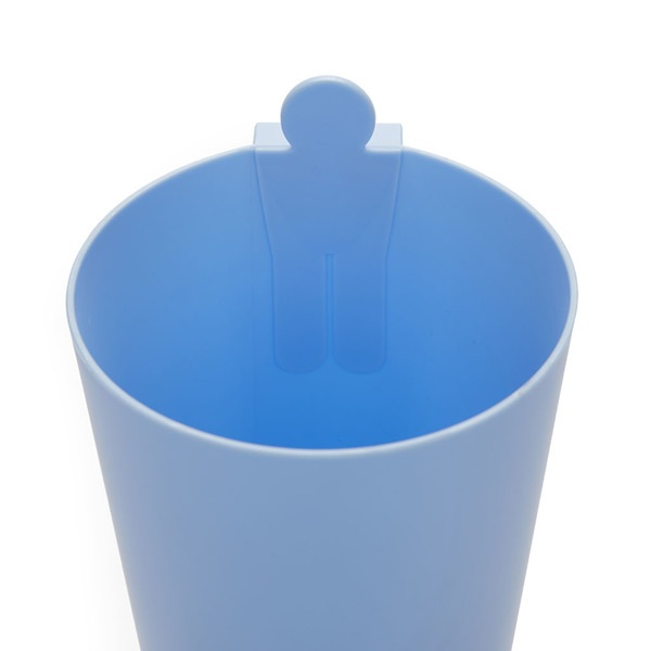 alvi Papierkorb MrRecycle Blau Farbe Hilfsbehälter Hausmüll zu trennen Es kann hung innerhalb oder a