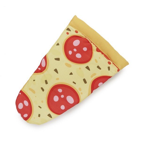 alvi Manopla cocina y horno Pepperoni Pizza En forma de porción de pizza Resistente al calor 250ºC P