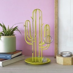 alvi Jewellery rack Cactus Colour green Cactus-shaped Ideal for bracelets, necklaces and rings Metal