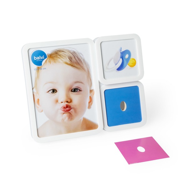 Balvi Frame Bye Bye for photo and pacifier Plastic Medidas: 19,4x24x3 cmPERFECT GIFT