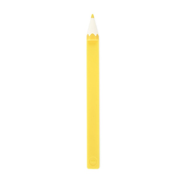 Balvi Marque-page Color Pencils Couleur : jaune En forme de crayon de couleur
