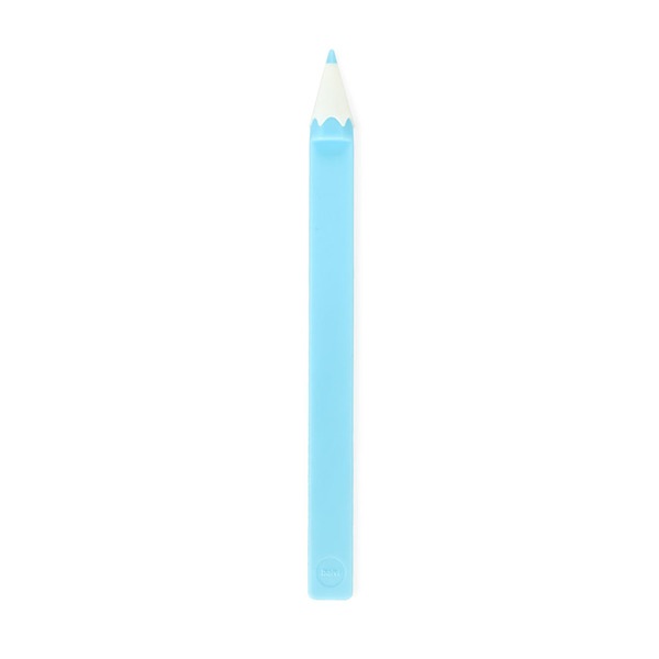 alvi Marcapáginas Color Pencil Color azul En forma de lápiz de color Divertido Regalo para lectores