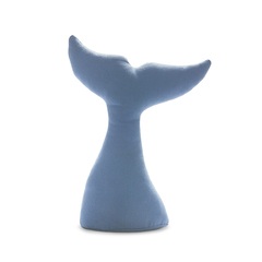 alvi Door stopper Dolphin Tail Colour blue Fishtail-shaped Hold doors to prevent slamming Canvas 32