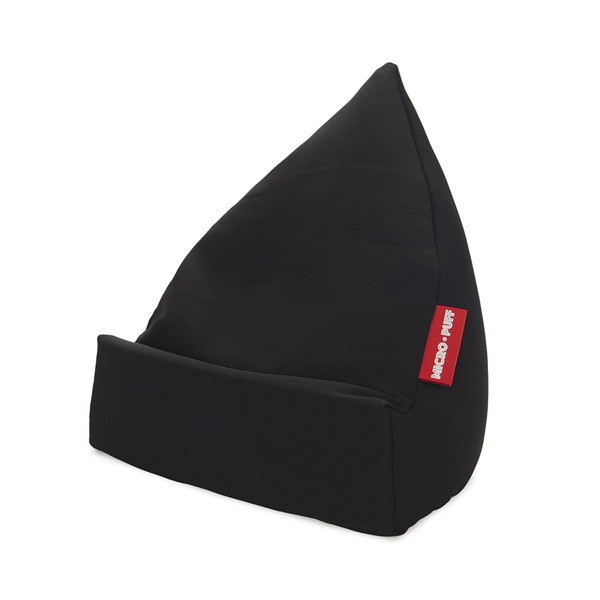 alvi Support tablette Micro Puff Couleur noir Coussin pour tablette, smartphone, e-books Déhoussable