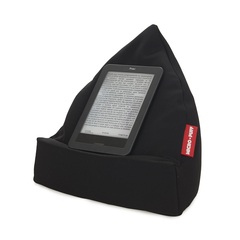 alvi Support tablette Micro Puff Couleur noir Coussin pour tablette, smartphone, e-books Déhoussable