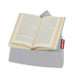 alvi Support tablette Micro Puff Couleur gris Coussin pour tablette, smartphone, e-books Déhoussable