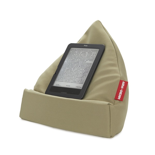 alvi Support tablette Micro Puff Couleur vert Coussin pour tablette, smartphone, e-books Déhoussable
