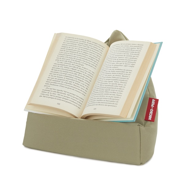 alvi Support tablette Micro Puff Couleur vert Coussin pour tablette, smartphone, e-books Déhoussable