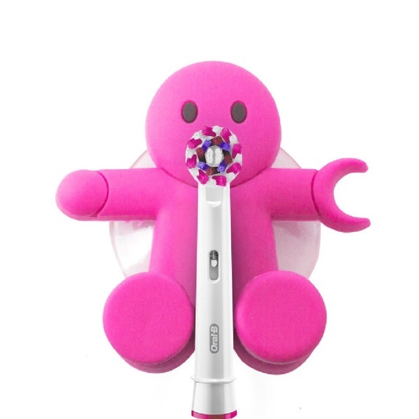 Soporte para cepillo dental Amico en color violeta