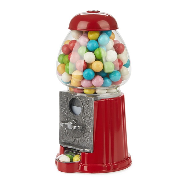 alvi chicletera American Dream Rojo Hucha y dispensador de caramelos, chicles, chocolates, frutos se