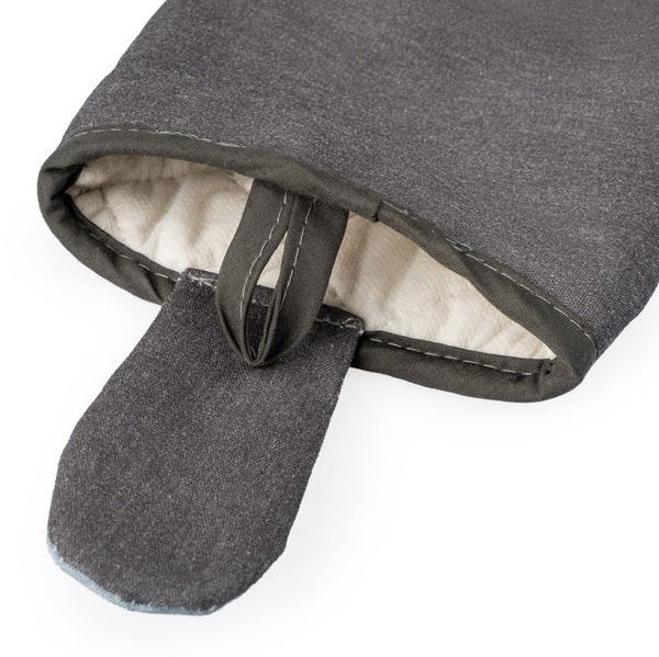 alvi Manopla cocina Meow! Color gris En forma de gato Manopla para horno Resistente al calor 250ºC P