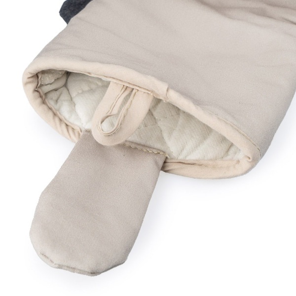 alvi Topfhandschuh Woof! Farbe Beige In Form eines Hundes Topfhandschuh Grill, Herd und Backofen, Hi