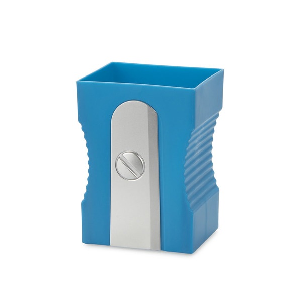 alvi Pot à crayons Sharpener Couleur bleu Gardez votre bureau rangé Pot à crayons original et amusan