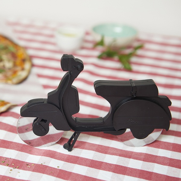 Balvi Pizza cutter Scooter Colour black Plastic/stainless