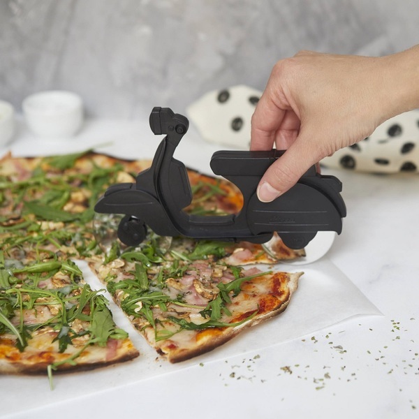 Balvi Pizza cutter Scooter Colour black Plastic/stainless