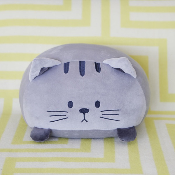 Balvi Cushion Kitty Gray colour Cat form Soft and very smooth PolyesterVERY SOFT