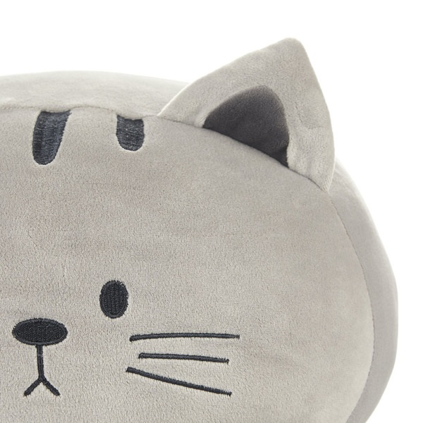 Balvi Cushion Kitty Gray colour Cat form Soft and very smooth PolyesterVERY SOFT