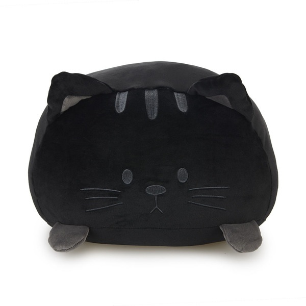 Balvi Cojín Kitty Color negro Forma de gato Suave y muy blando PoliésterMUY SUAVE