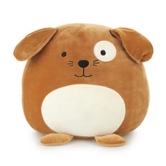 Balvi Cojín Woof! Color marrón con forma de perro