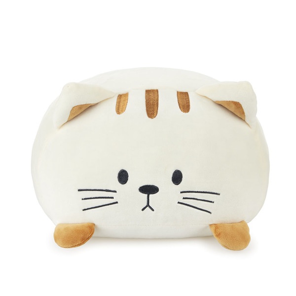 Balvi Cojín Kitty Blanco Forma de gato Suave y muy blando Poliéster
