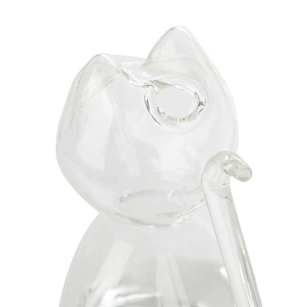 Balvi Carafe d'eau Meow Couleur transparent Carafe en verre en forme de chat 1L Borosilicate