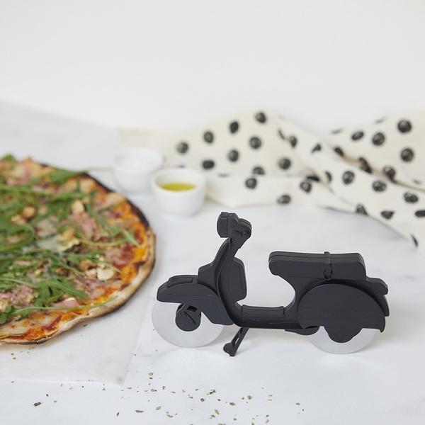Balvi Pizza cutter Scooter Colour black Plastic/stainless