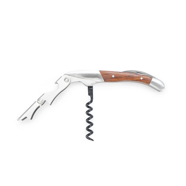 Balvi Cavatappi The Corkscrew Apribottiglie e strumento multifunzione con scatola metallica Latta