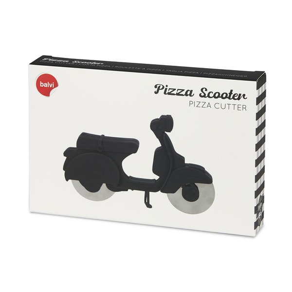 Balvi Pizza cutter Scooter Colour black Plastic/stainless