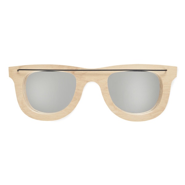 Balvi Soporte gafas Lunettes Divertido diseño en forma de gafas de sol Madera