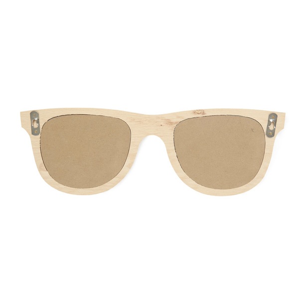 Balvi Soporte gafas Lunettes Divertido diseño en forma de gafas de sol Madera