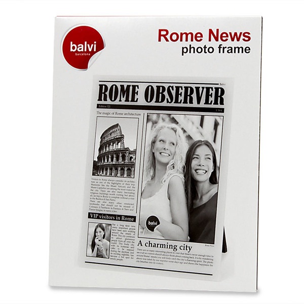 alvi Marco Rome Observer Color Blanco de fotos de viajes personalizado Roma Acrílico 23x18x0,8 cmDIS