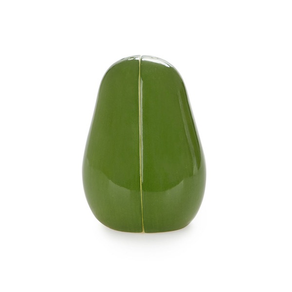 Balvi Set sel & poivre Avocado Couleur vert Avocat Porcelaine