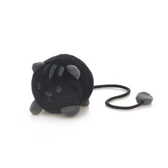Balvi Marcapáginas Kitty Color negro Divertido punto de libro en forma de gato Poliéster