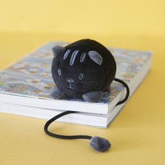 Balvi Bookmark Kitty Colour black In the shape of a cat Polyester