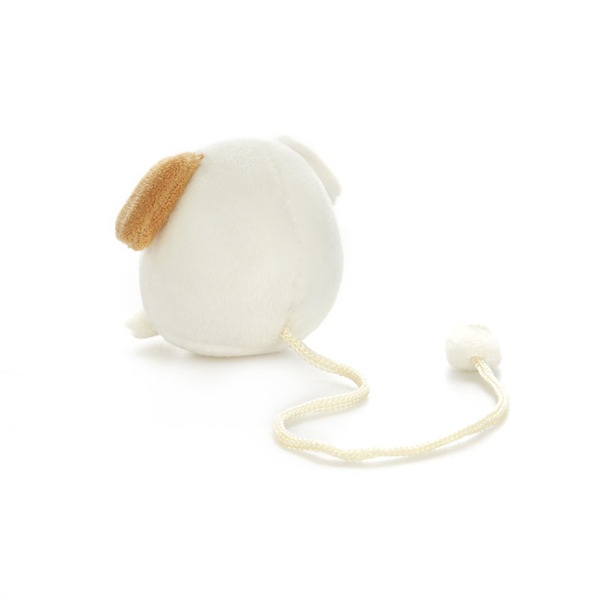 Balvi Marcapáginas Woof Color blanco Divertido punto de libro en forma de perro Poliéster