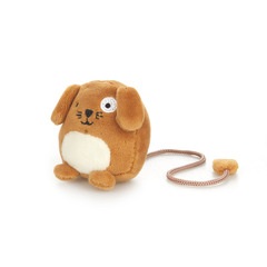 Balvi Lesezeichen Woof Farbe Braun Lustiges Lesezeichen in Hundeform Polyester