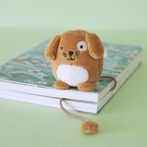 Balvi Bookmark Woof Colour brown In the shape of a dog Polyester