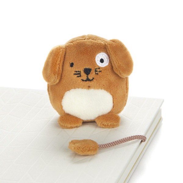 Balvi Bookmark Woof Colour brown In the shape of a dog Polyester