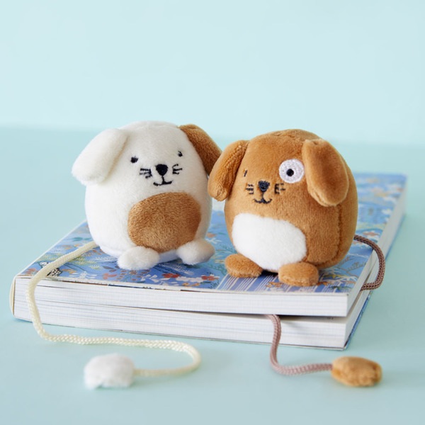 Balvi Bookmark Woof Colour brown In the shape of a dog Polyester
