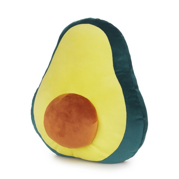 Balvi Kissen Fluffy Avocado Pip Farbe Grün Kissen in Form einer Avocado Polyester