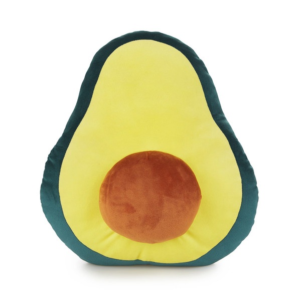 Balvi Kissen Fluffy Avocado Pip Farbe Grün Kissen in Form einer Avocado Polyester
