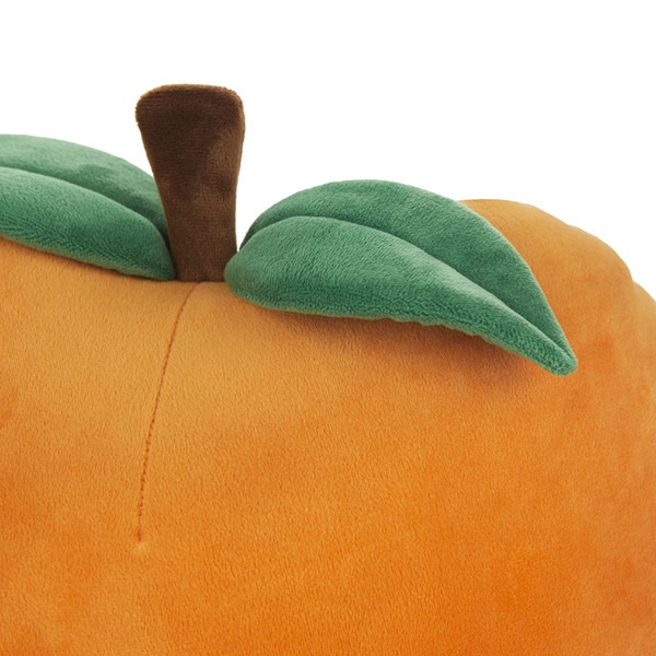 Balvi Kissen Fluffy Peach Farbe Orange Kissen in Form eines Pfirsichs Polyester