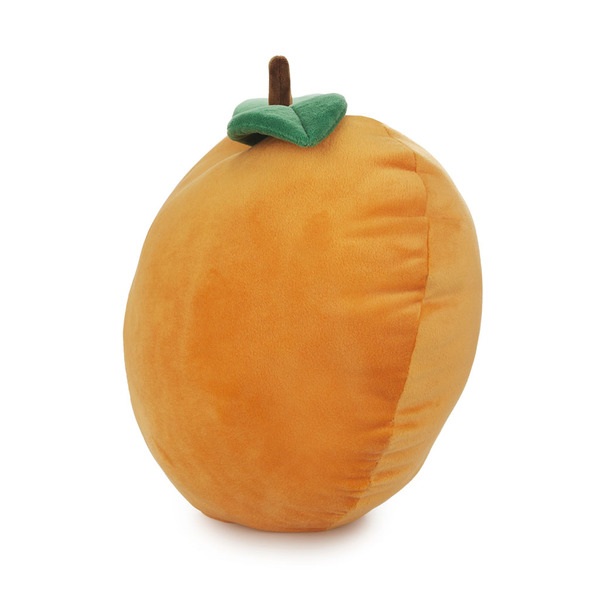 Balvi Kissen Fluffy Peach Farbe Orange Kissen in Form eines Pfirsichs Polyester