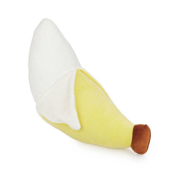 Balvi Kissen Fluffy Banana Farbe Gelb Kissen in Form einer Banane Polyester