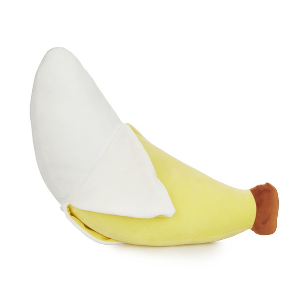 Balvi Kissen Fluffy Banana Farbe Gelb Kissen in Form einer Banane Polyester