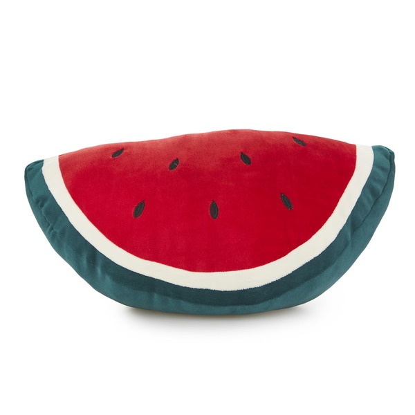 Balvi Kissen Fluffy Watermelon Farbe Rot Kissen in Form einer Wassermelone Polyester