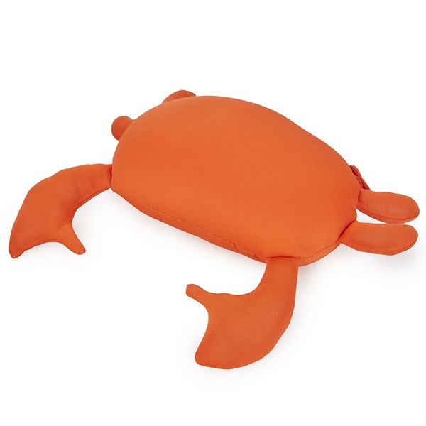 Balvi Cojín veraniego Summer Crab Color rojo Almohada en forma de cangrejo Poliéster